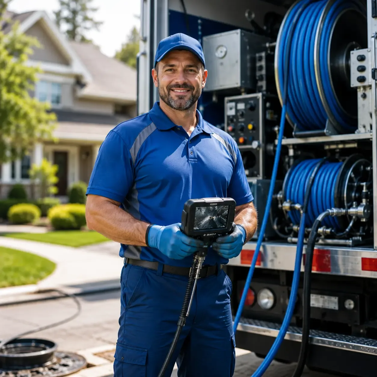 Local outdoor drain cleaning specialists in Covington, PA